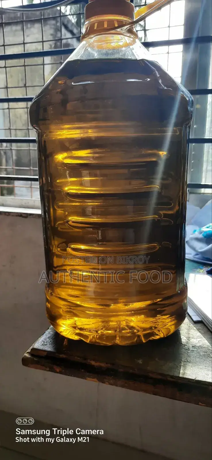 Tamarind Wood Ghani Pressed Mustard Oil - 5 Liters