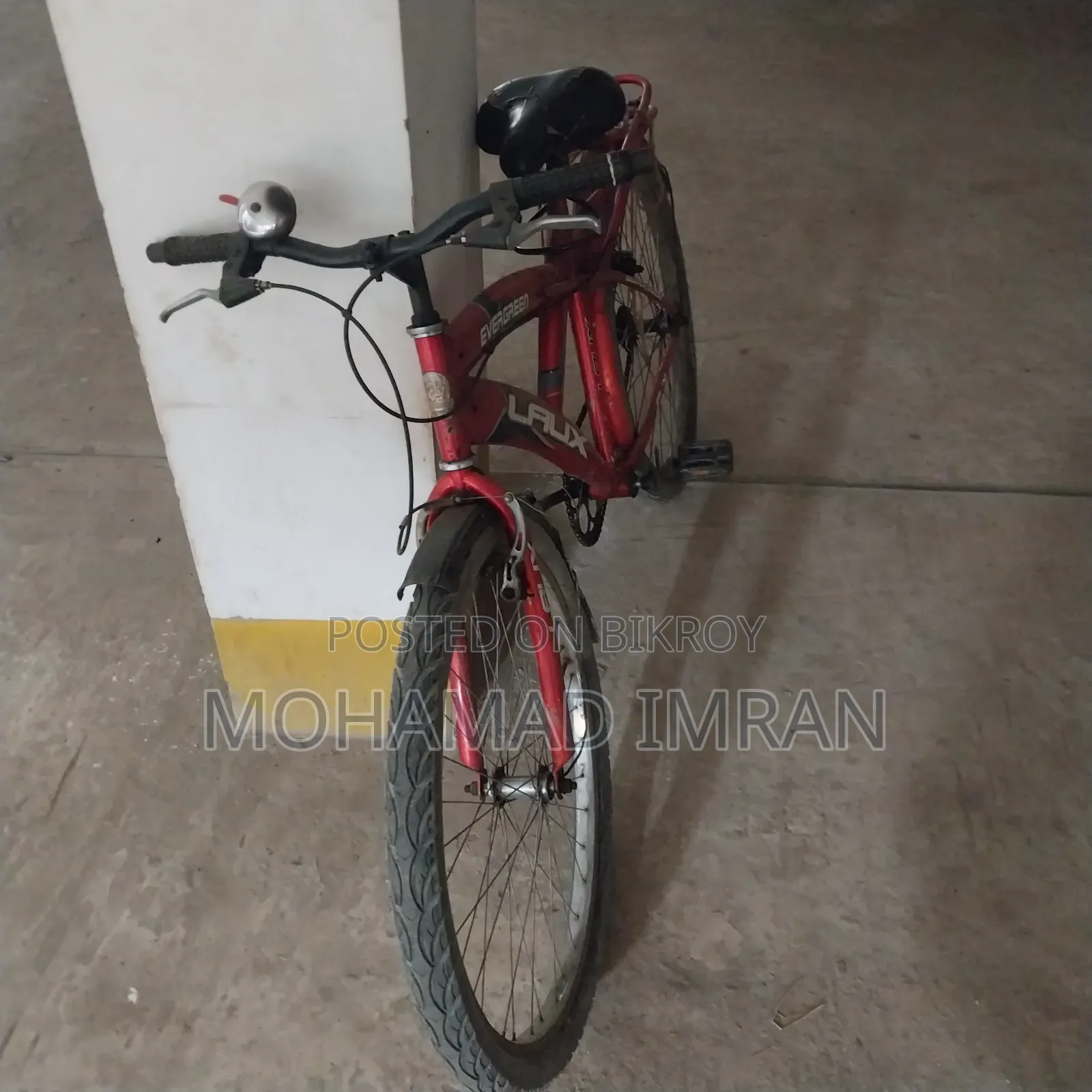 This bicycle is for sale