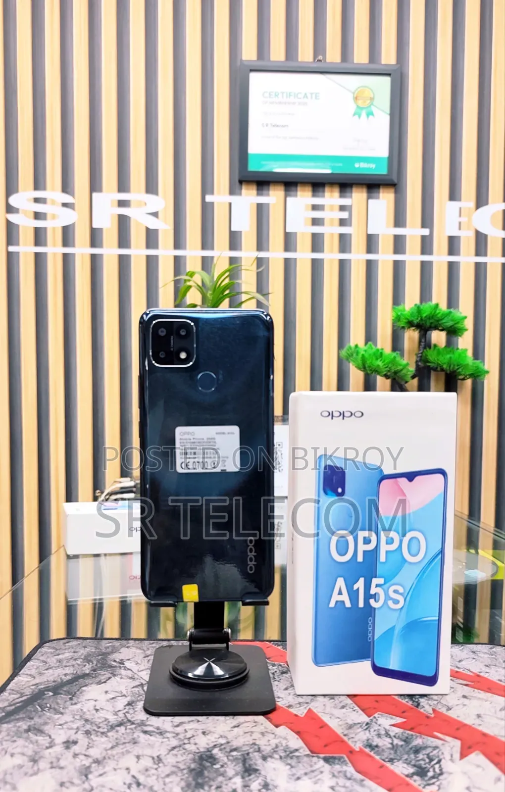 Oppo A15s 256 GB Gray