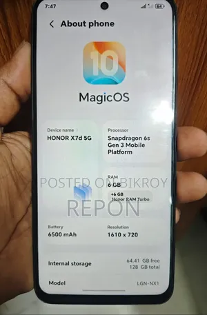 Honor X7b 5G 256 GB