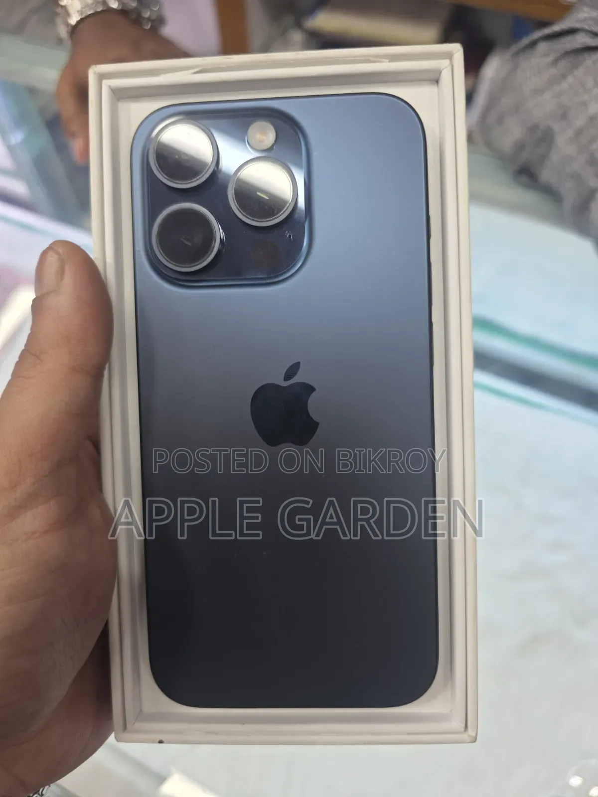 অ্যাপল আইফোন ১৫ প্রো ৫১২ জিবি ব্লু