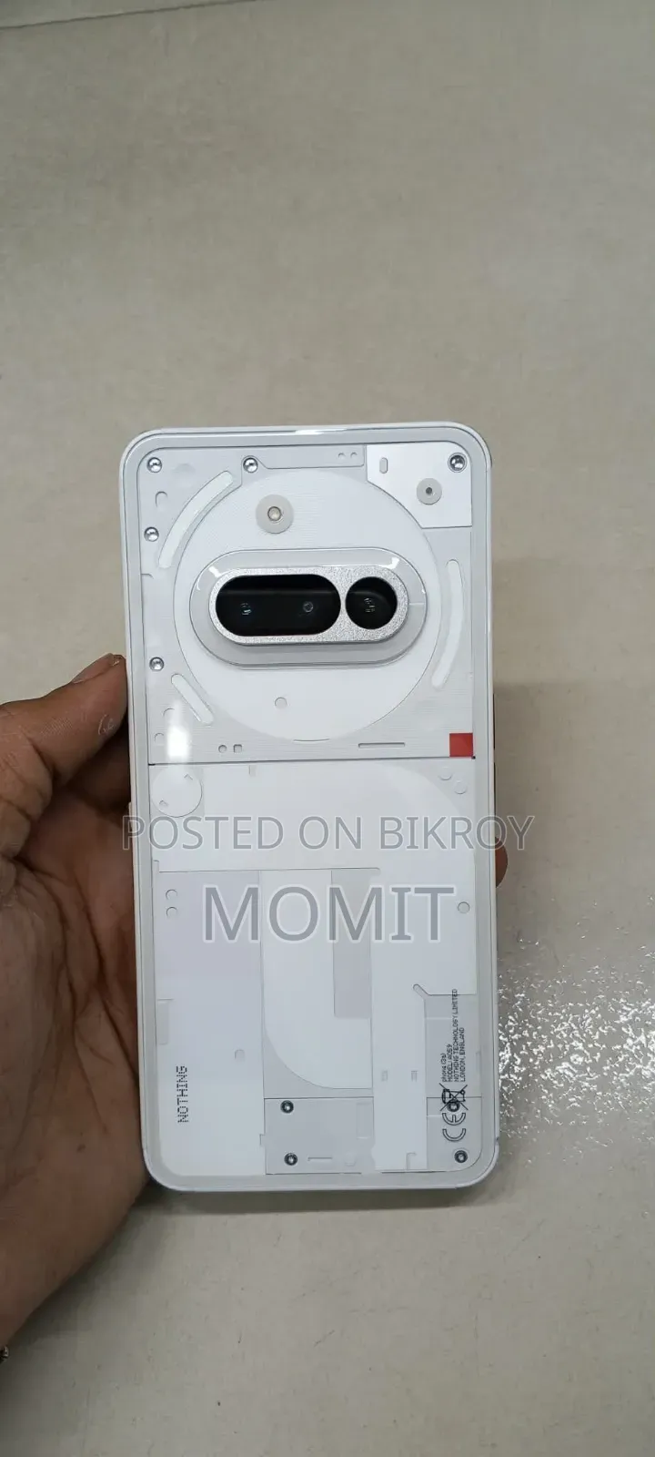নাথিং ফোন ৩এ ২৫৬ জিবি হোয়াইট