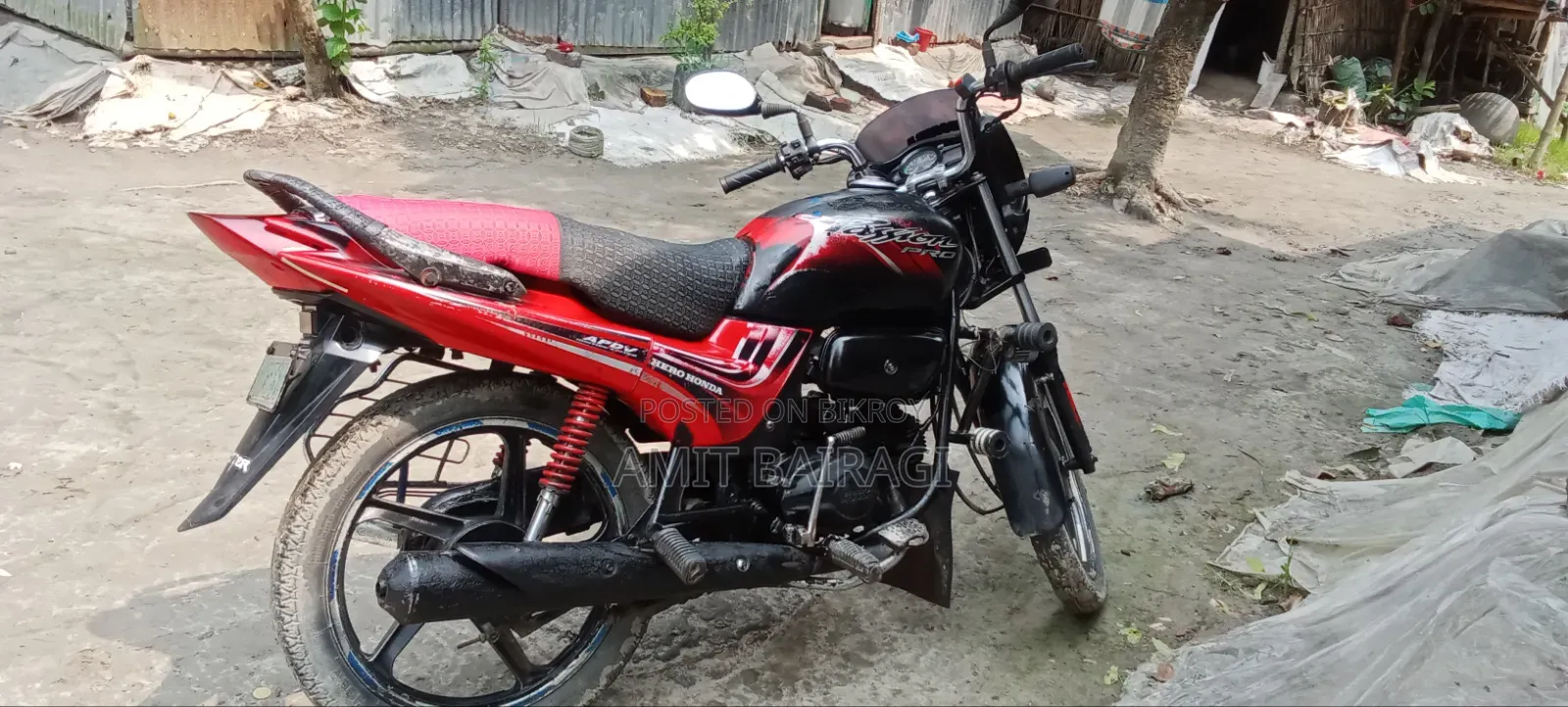 Hero Passion Pro 2026 Red