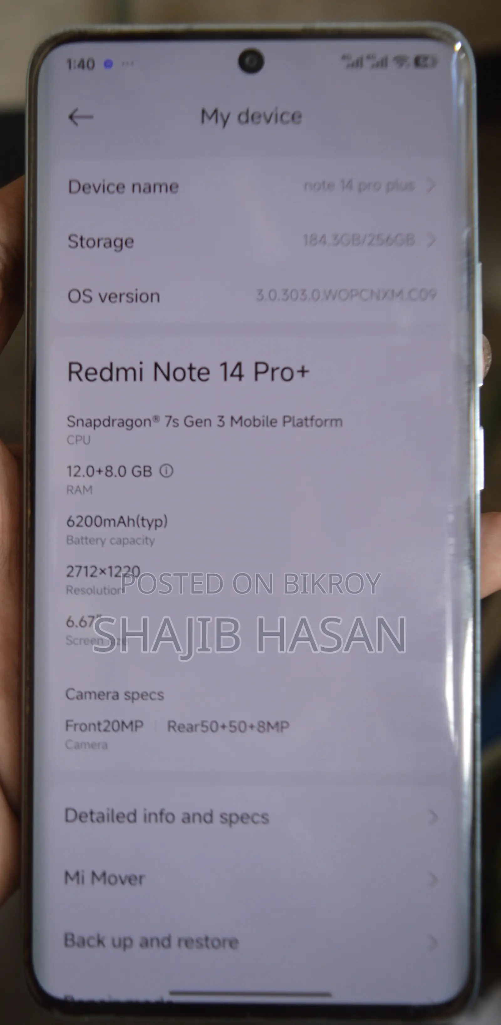 Xiaomi 14 Pro 512 GB Gray