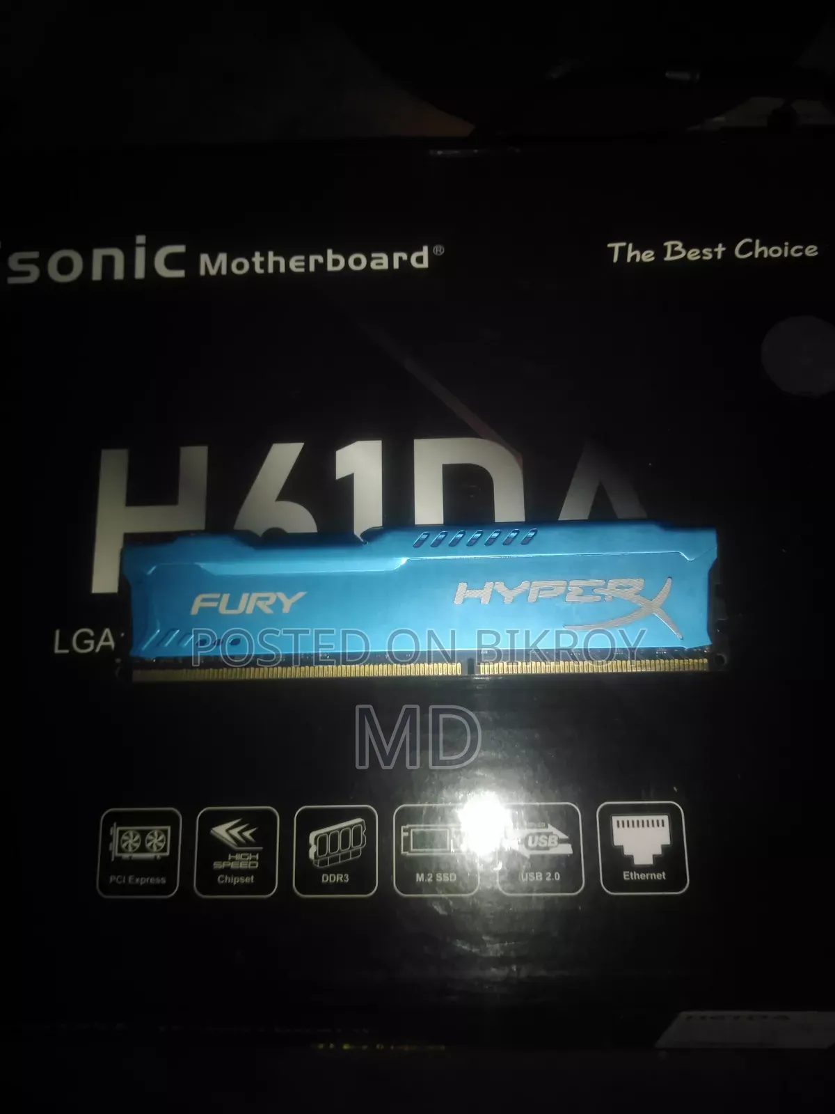 Hyperx Fury 4gb Ram 1600mhz