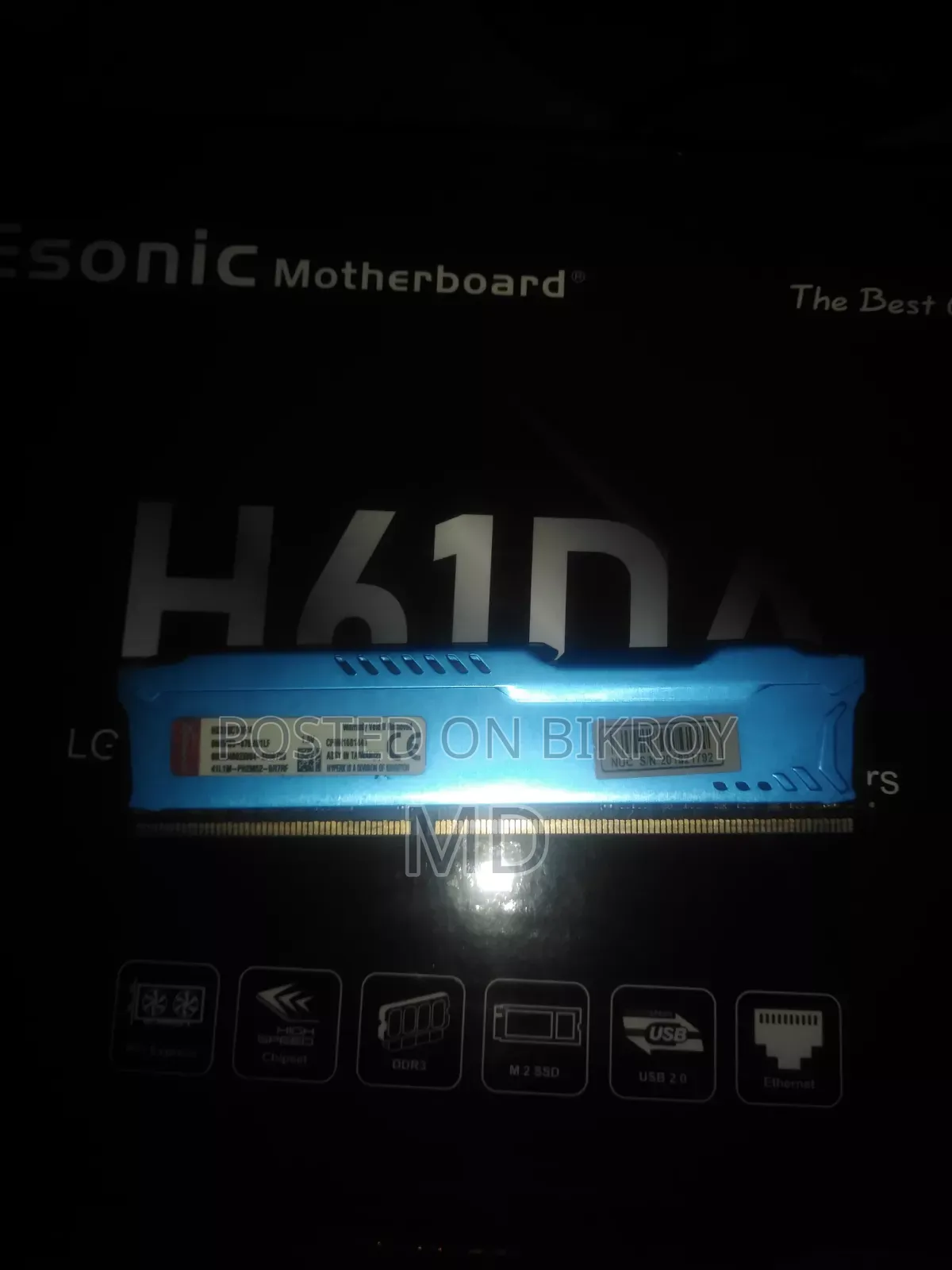 Hyperx Fury 4gb Ram 1600mhz