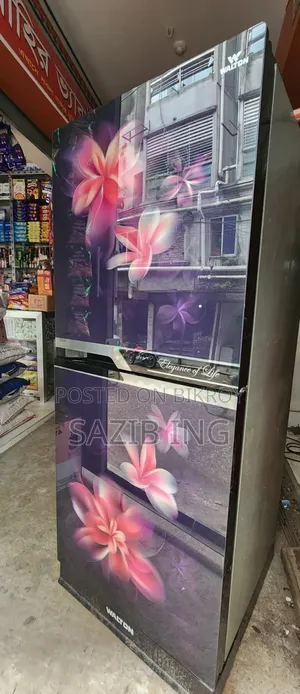 Running fridge for sale.