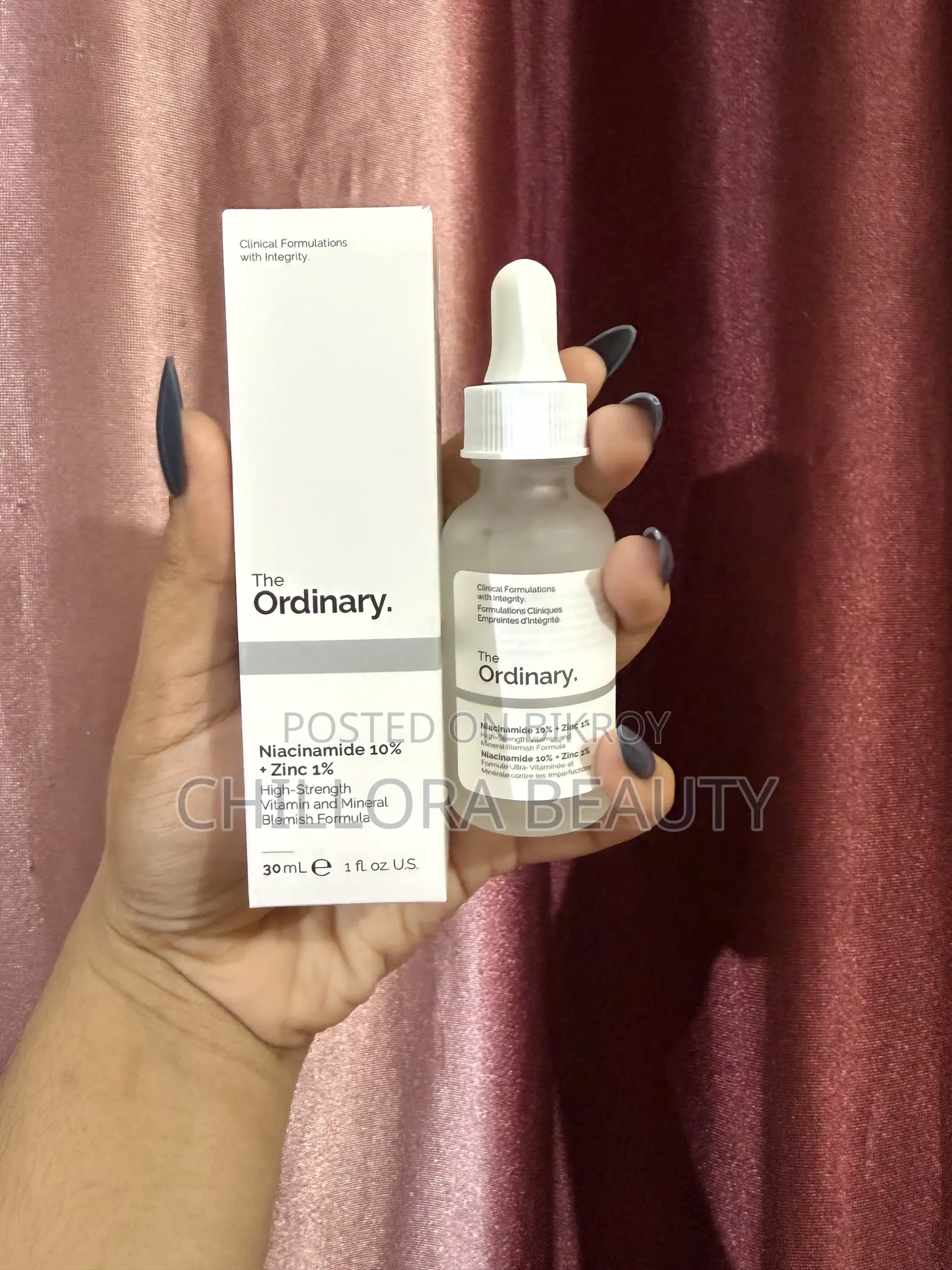 দি অর্ডিনারি নিয়াসিনামাইড ১০% + জিংক ১%