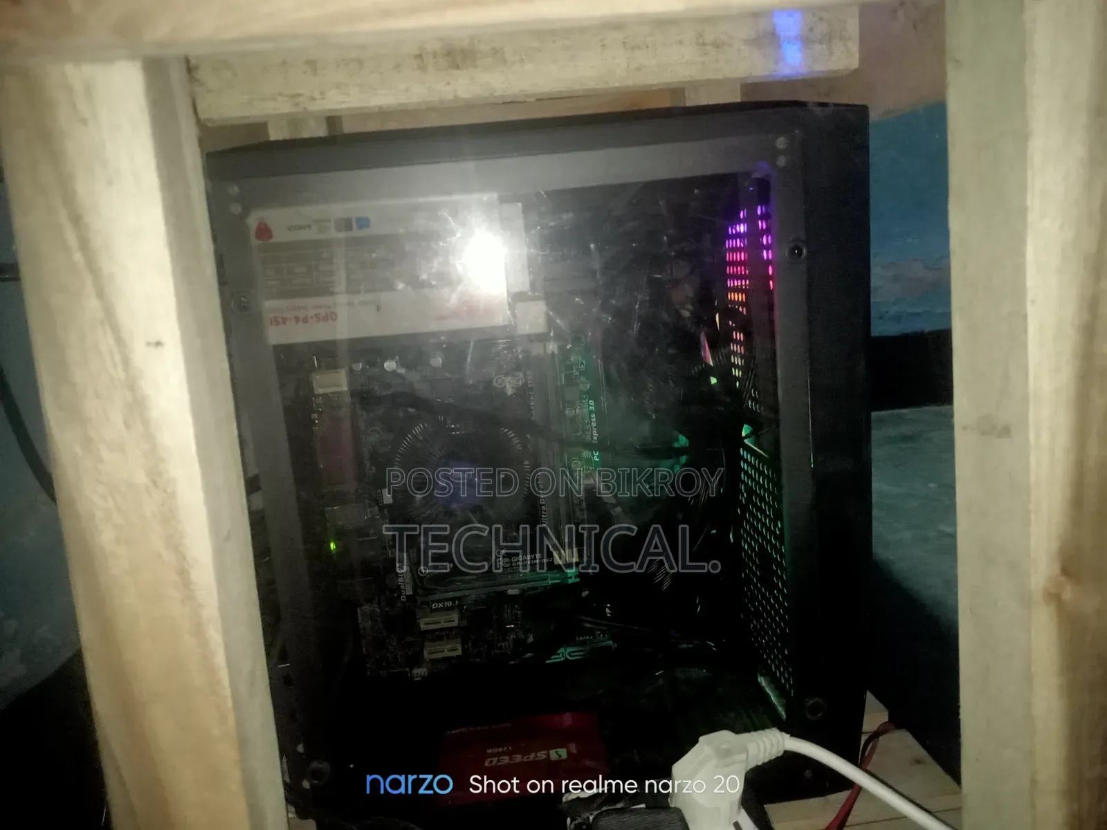 Desktop Computer Gigabyte GB-BKi5A-7200 8GB Intel Core i5 SSD 128GB