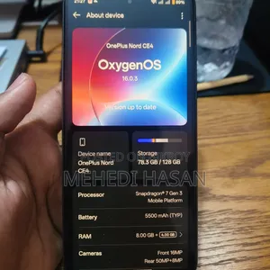 OnePlus Nord CE4 128 GB Gray