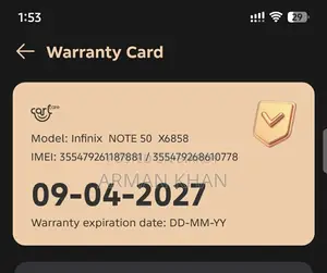 Infinix Note 50 4G 256 GB Blue