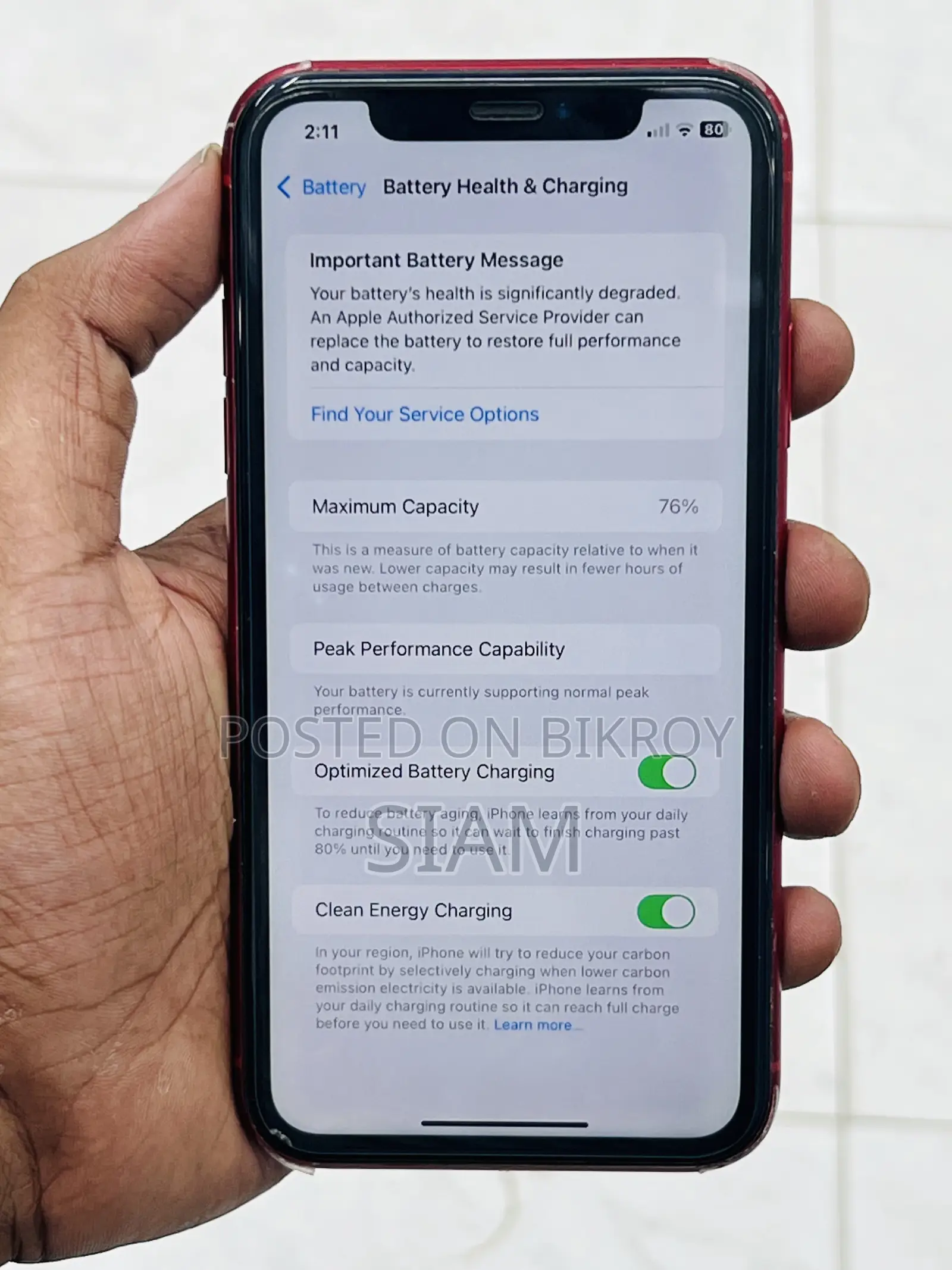 Apple iPhone XR 64 GB Red
