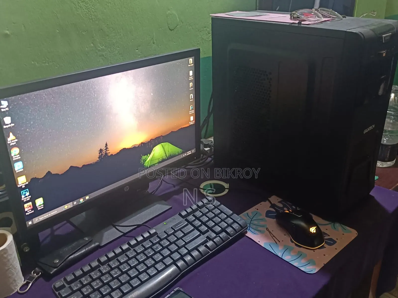Desktop Computer HP 4GB AMD Ryzen SSD 128GB
