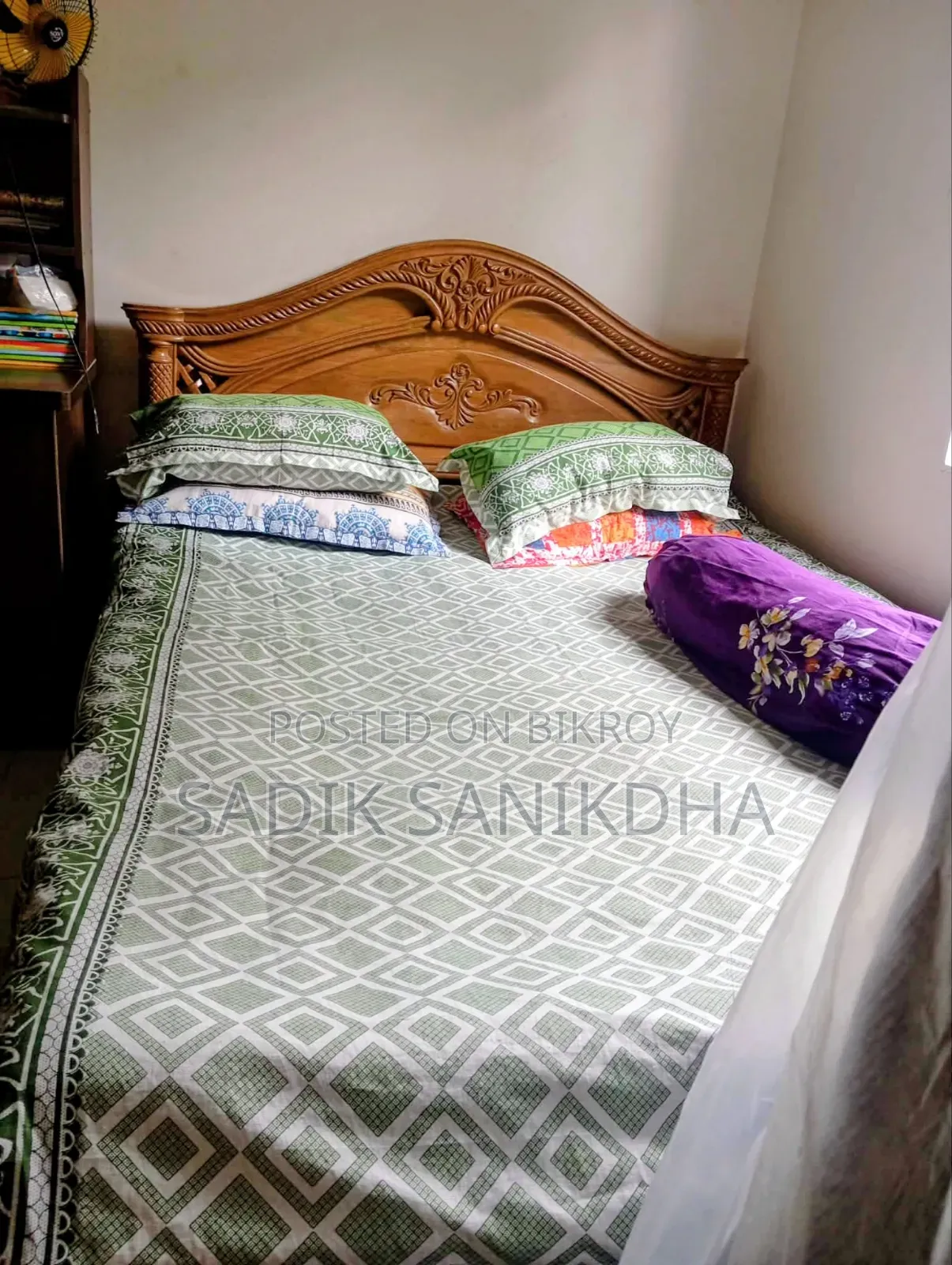 Teak Wood Bed and Dining Table