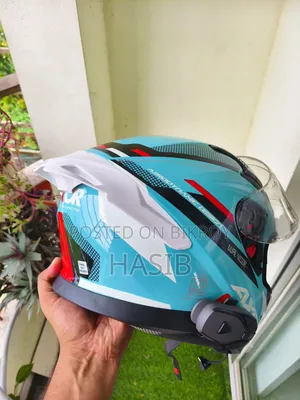 Axor Apex Turbine Helmet + Motowolf BH1 Bluetooth Combo