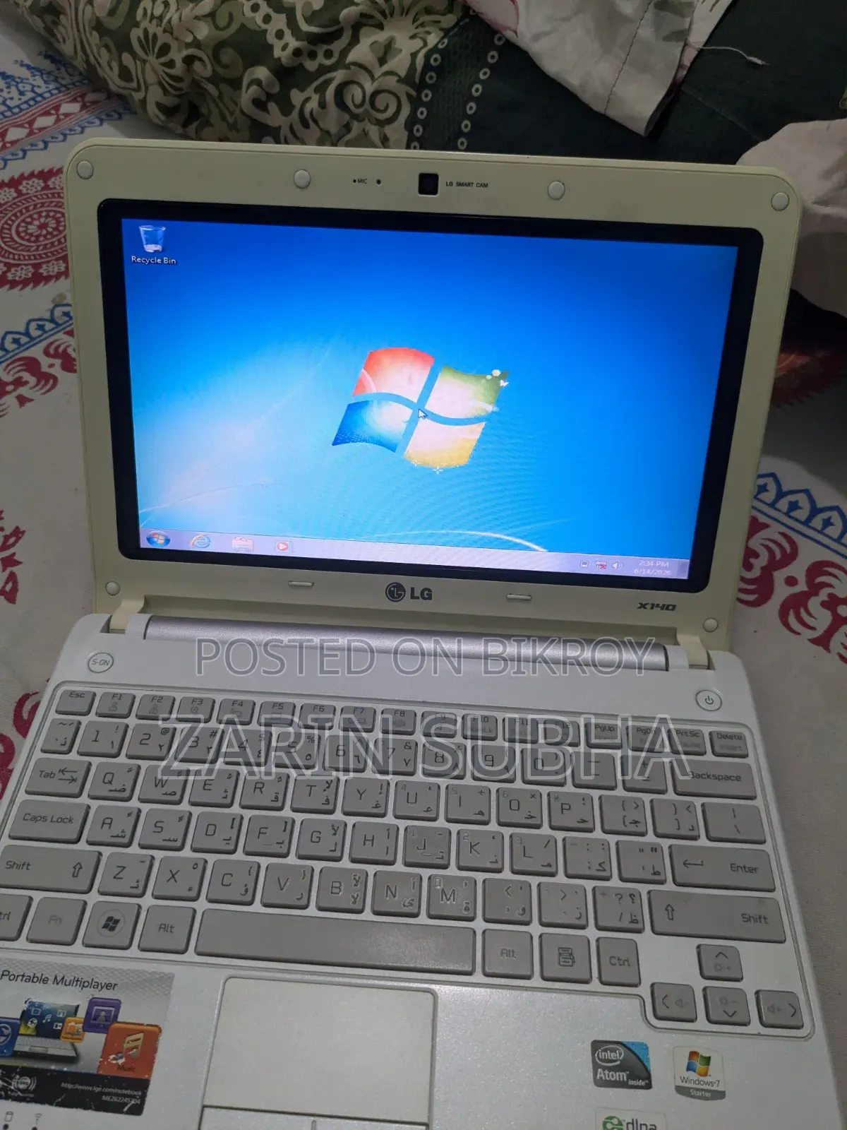 Laptop LG Gram 13.3 2GB Intel Atom SSD 128GB