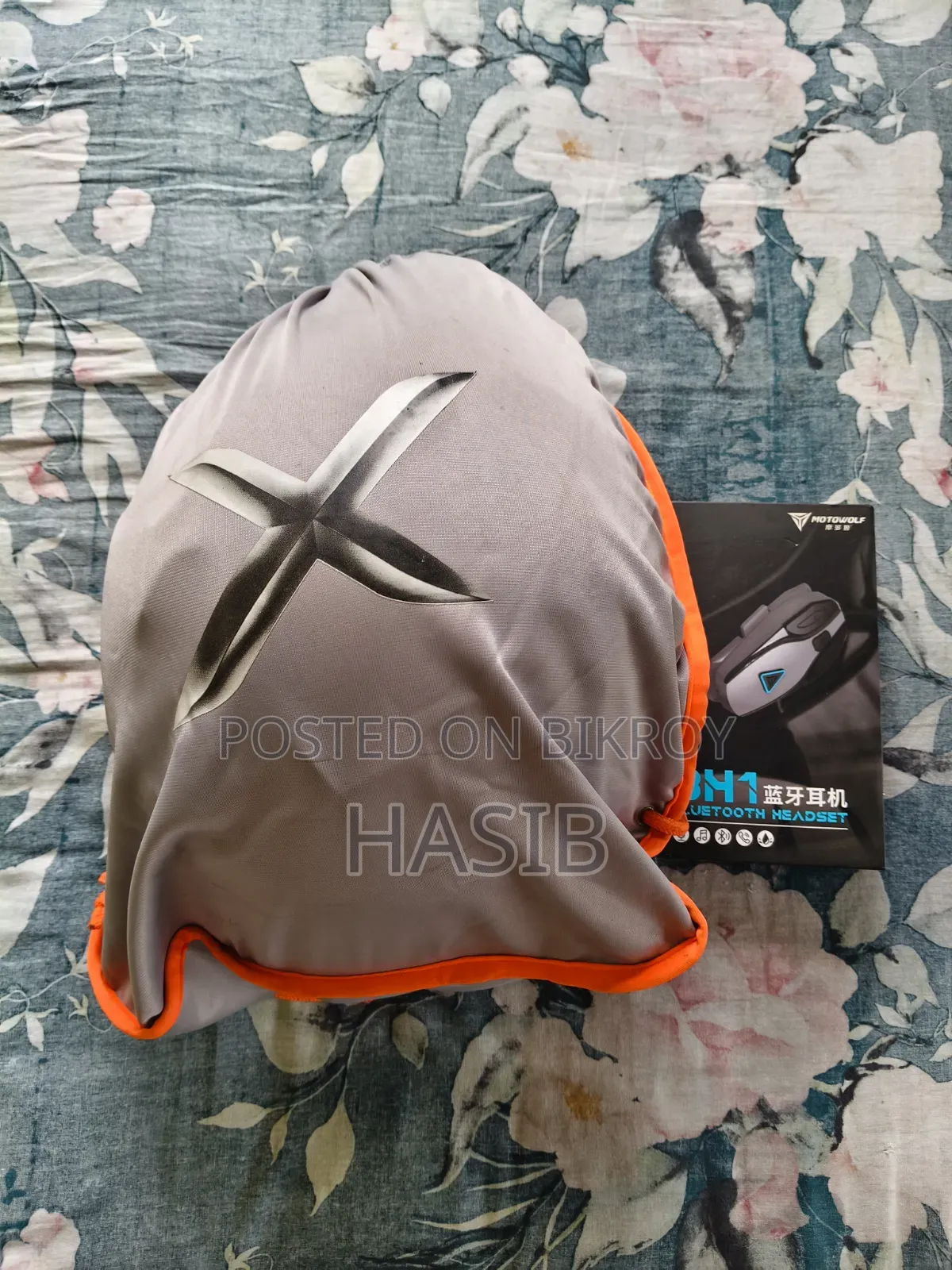 Axor Apex Turbine Helmet + Motowolf BH1 Bluetooth Combo