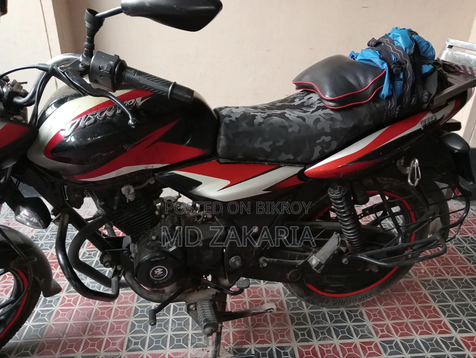 Bajaj Discover 110 2023 Black