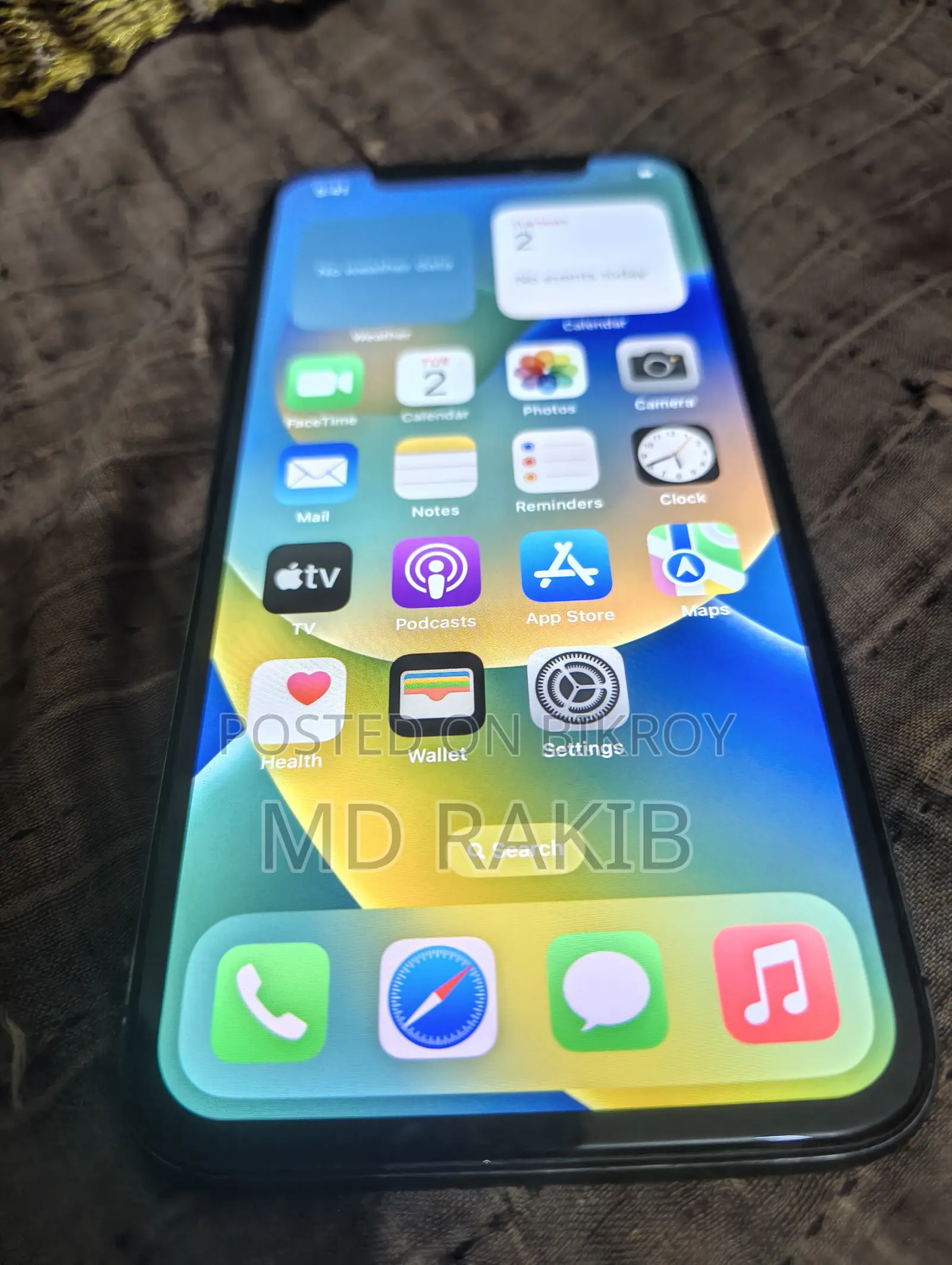 Apple iPhone X 64 GB Black