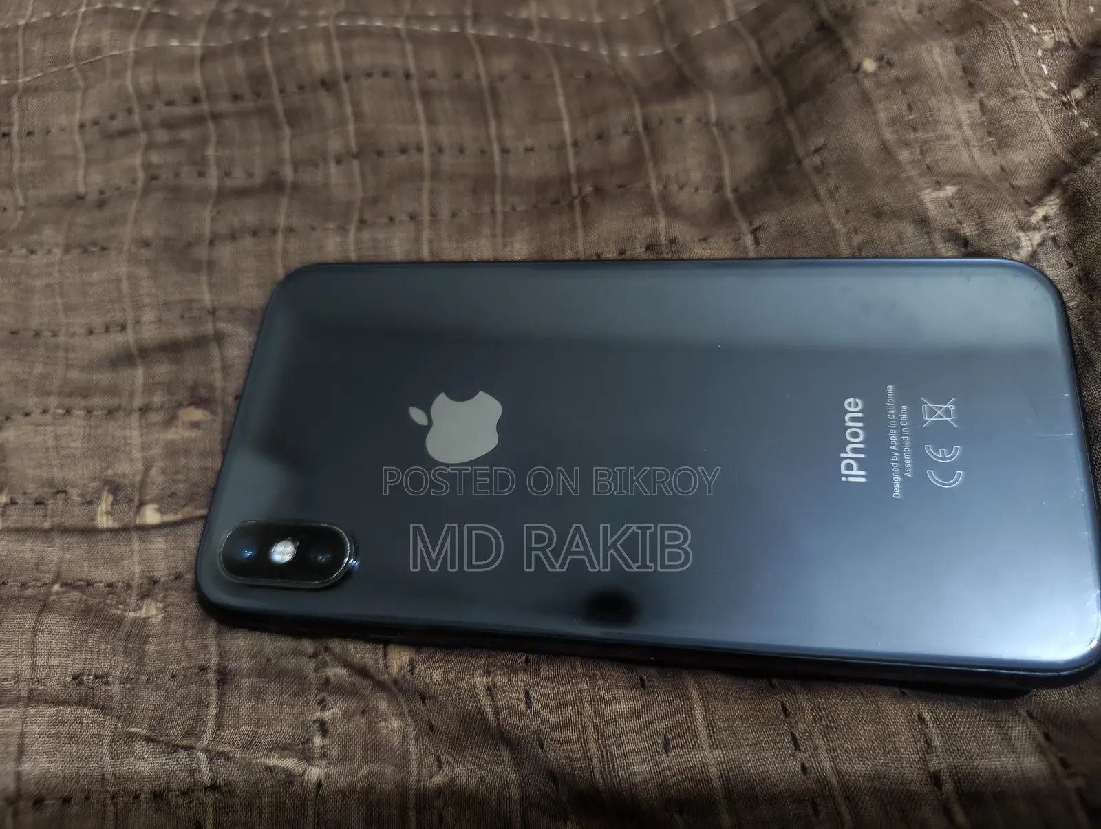 Apple iPhone X 64 GB Black