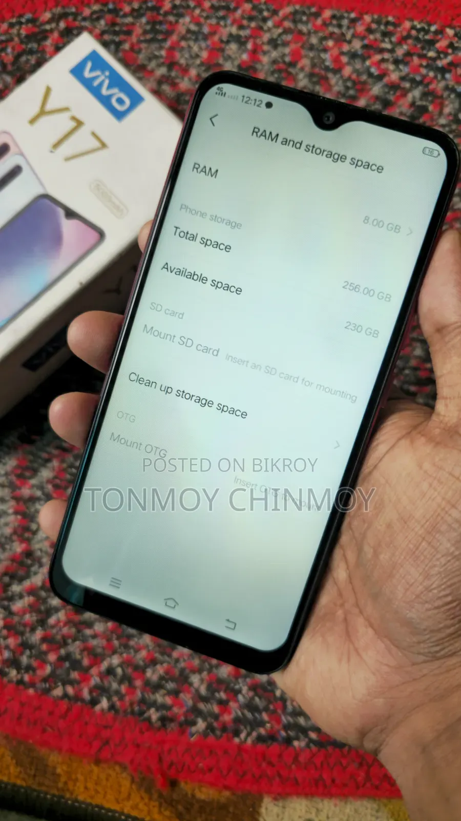 Vivo Y17 256 GB Red