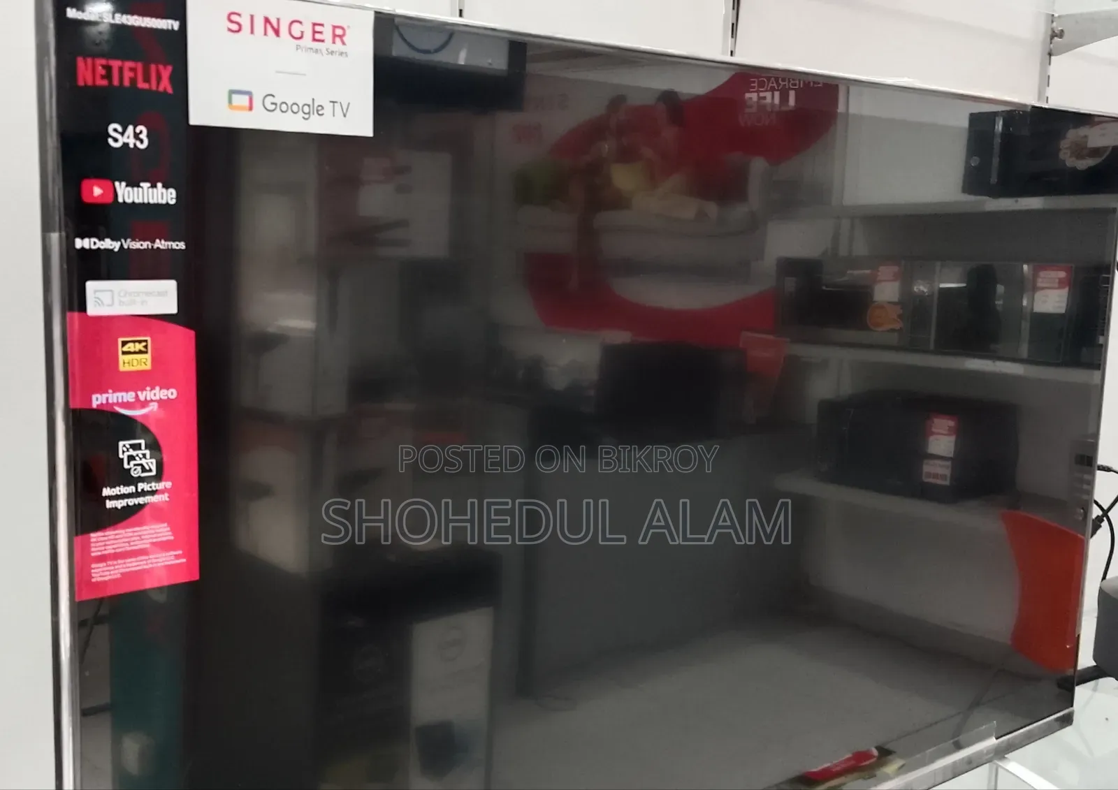 Singer 43-inch Google 4K TV