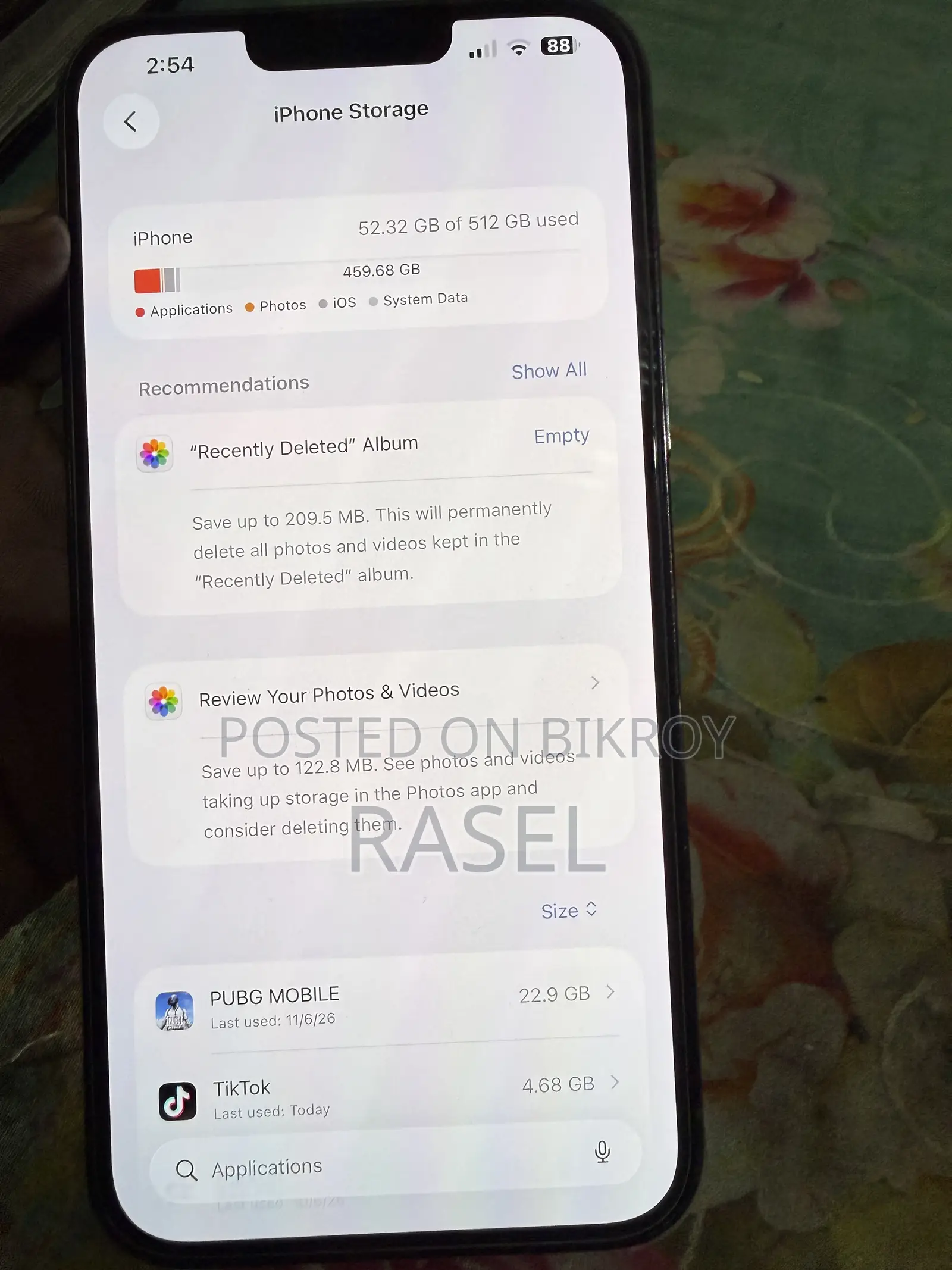 অ্যাপল আইফোন ১৩ প্রো ম্যাক্স ৫১২ জিবি ব্লু