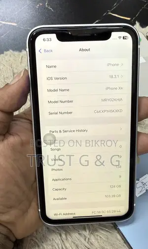 Apple iPhone Xr convert to iPhone 17 Pro 256 GB White