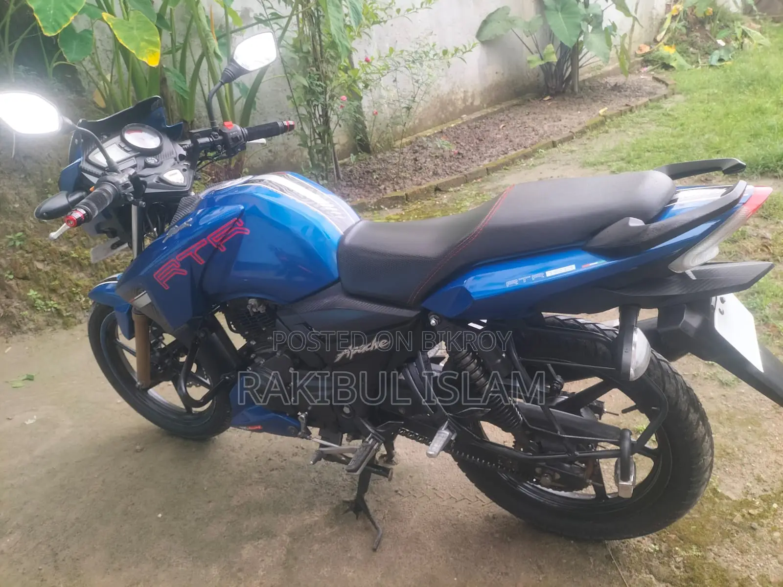 TVS Apache RTR 160 2V ABS 2023 Blue