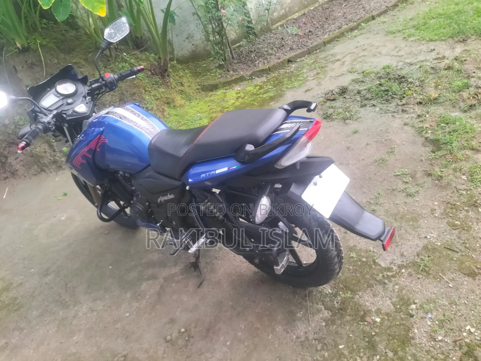 TVS Apache RTR 160 2V ABS 2023 Blue