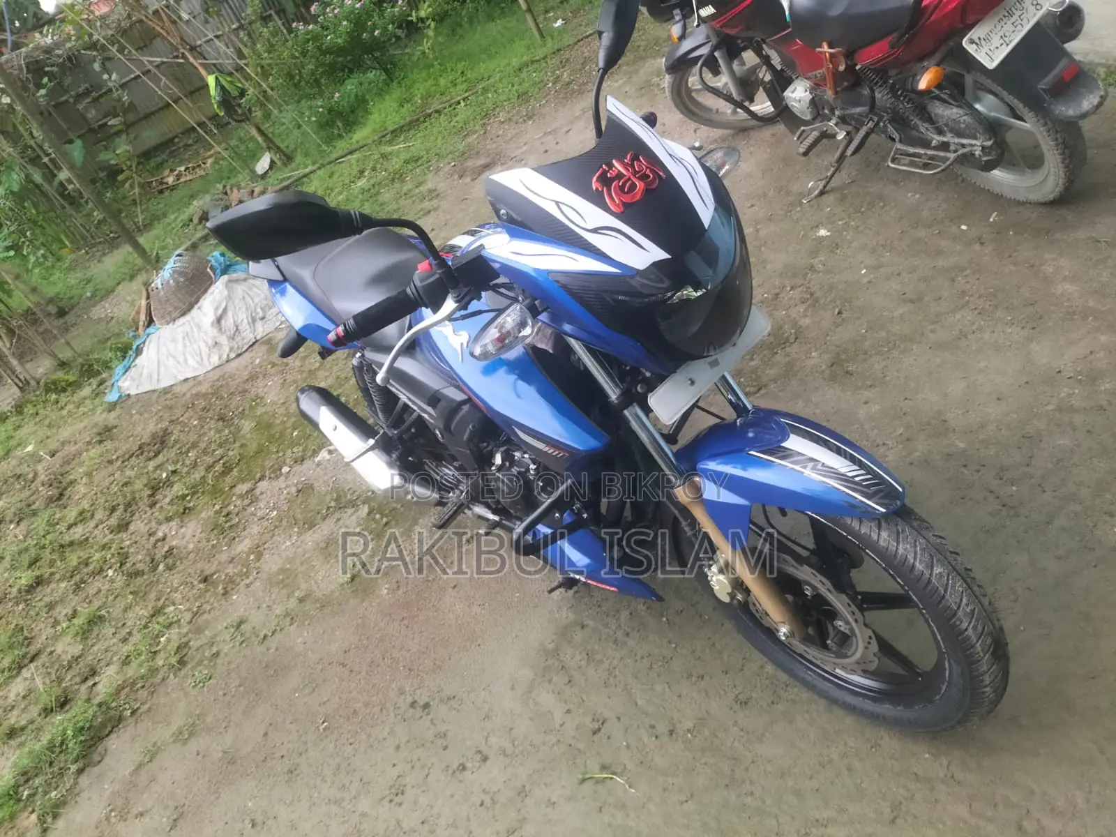TVS Apache RTR 160 2V ABS 2023 Blue