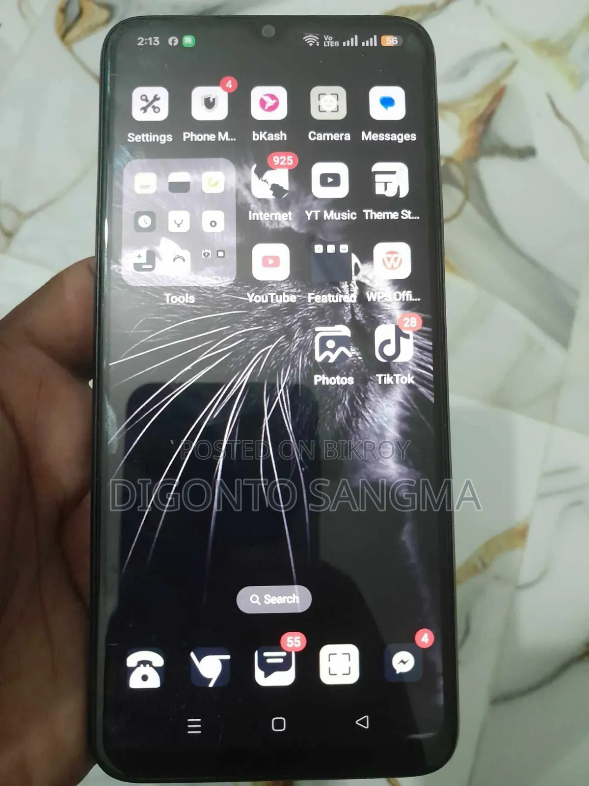 Oppo A38 128 GB Black