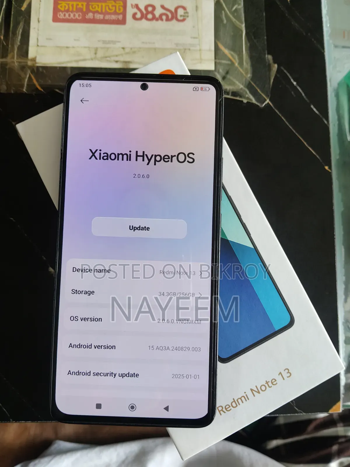 Xiaomi Redmi Note 13 256 GB Black