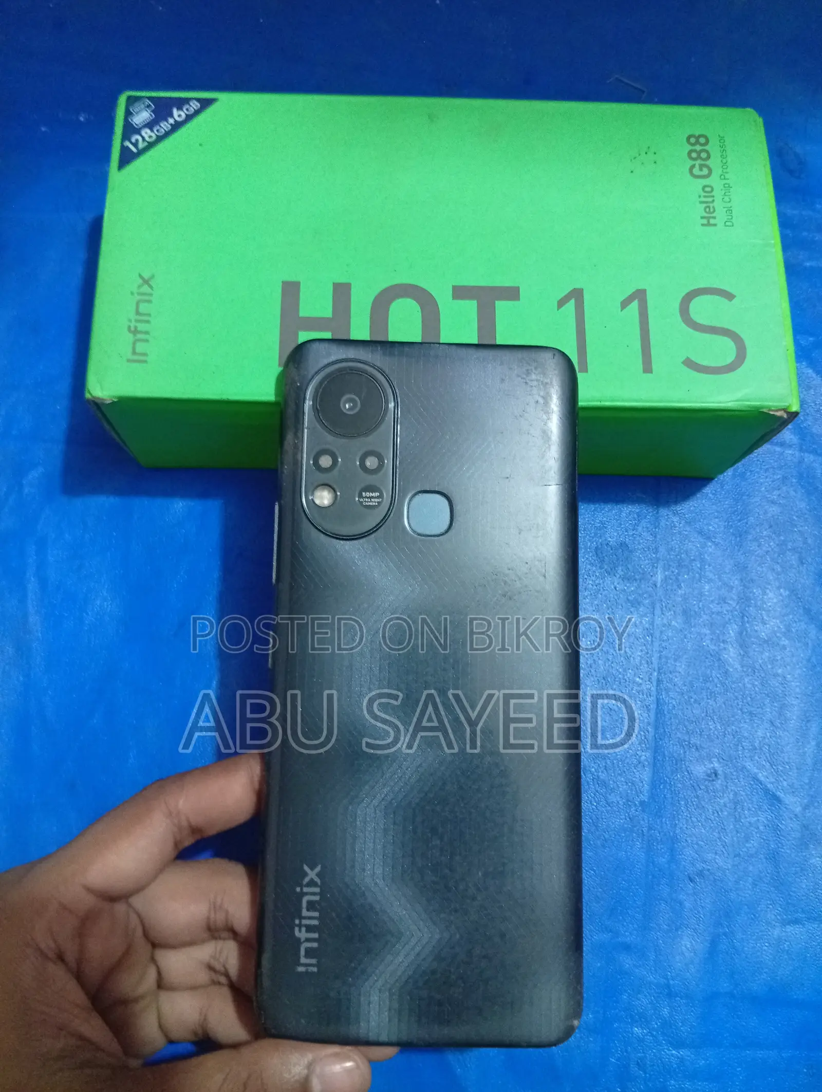 Infinix Hot 11s 128 GB Black