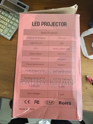 Cheerlux 720p HD LED Projector - Full Fresh