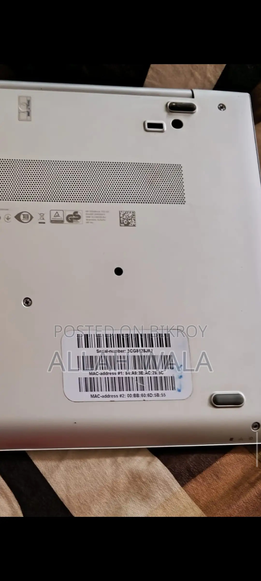 Laptop HP EliteBook 840 G6 24GB Intel Core Ultra 9 HDD+SSD 512GB