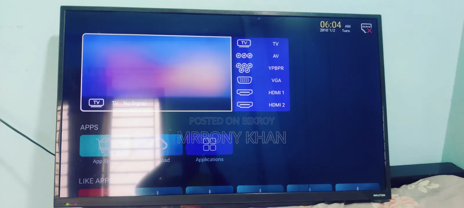 Walton Smart TV 43 inch for urgent sale