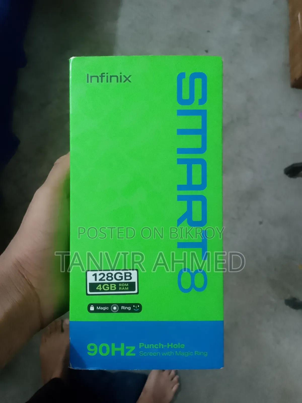 Infinix Smart 8 128 GB Blue