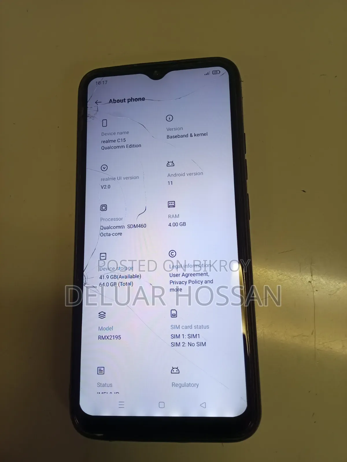 Realme C15 64 GB Blue