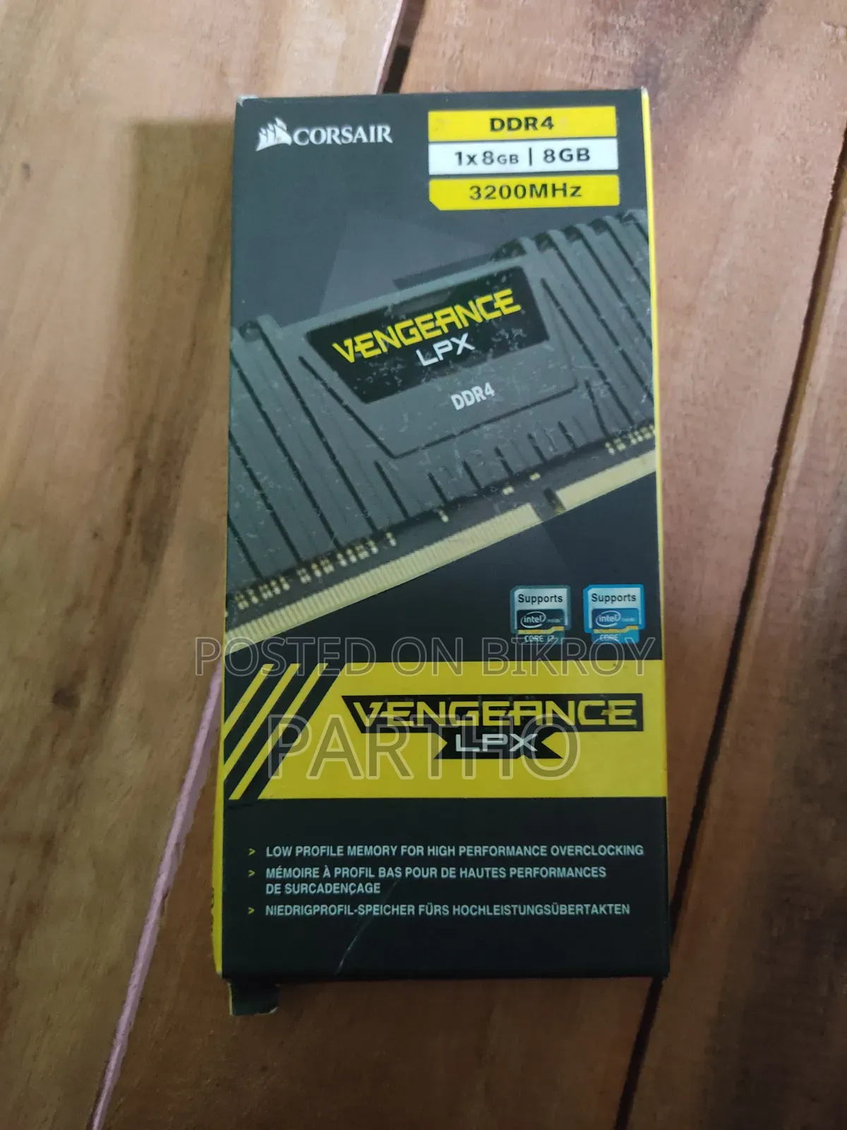 Corsair Vengeance LPX 8gb 3200mhz Ddr4 Desktop Ram