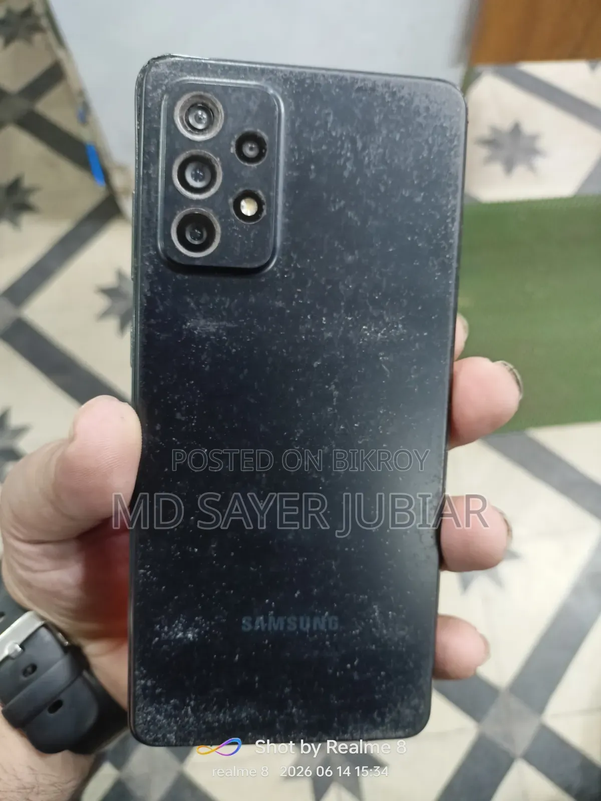 Samsung Galaxy A72 256 GB Black
