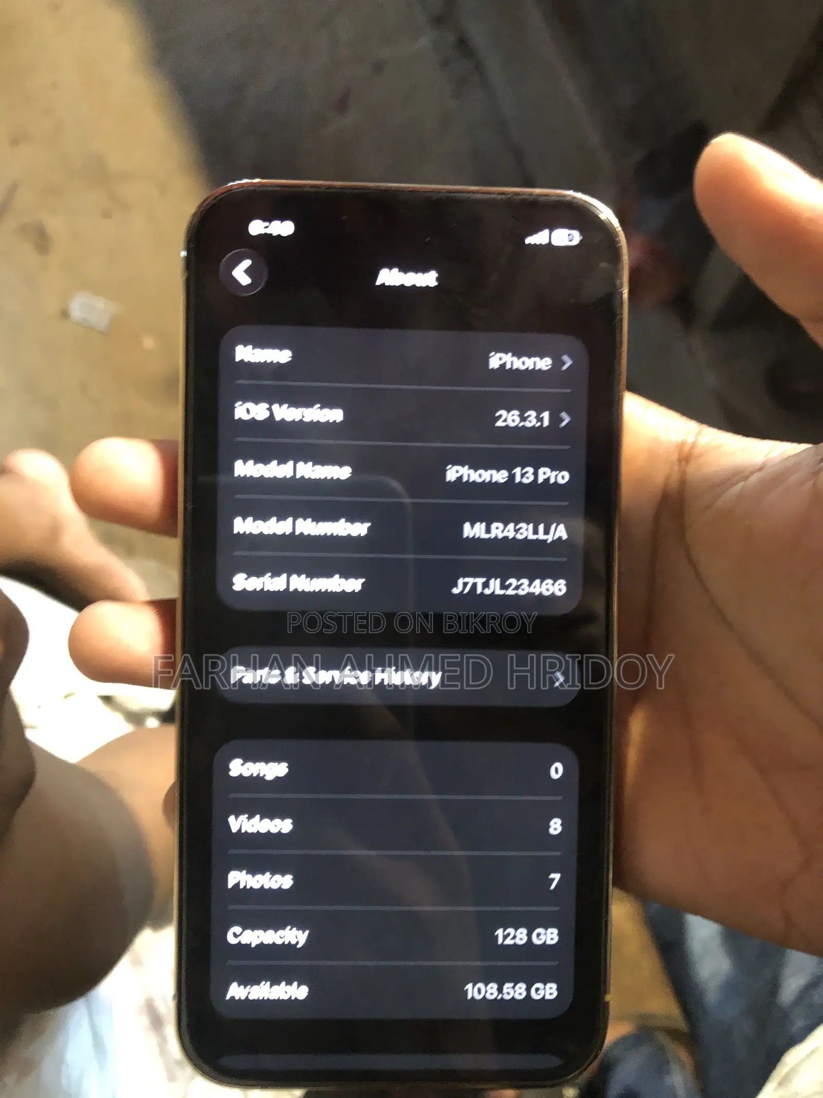 Apple iPhone 13 Pro 128 GB Gold