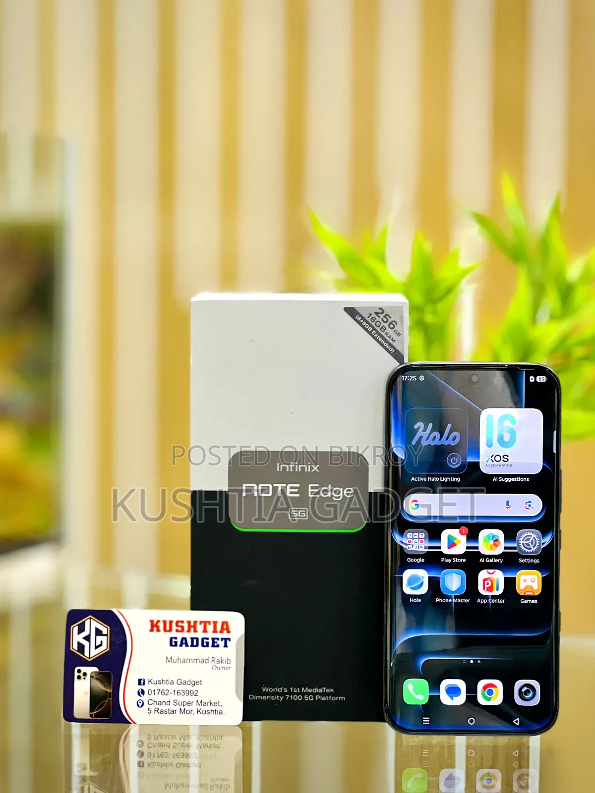 Infinix Note Edge 256 GB Blue