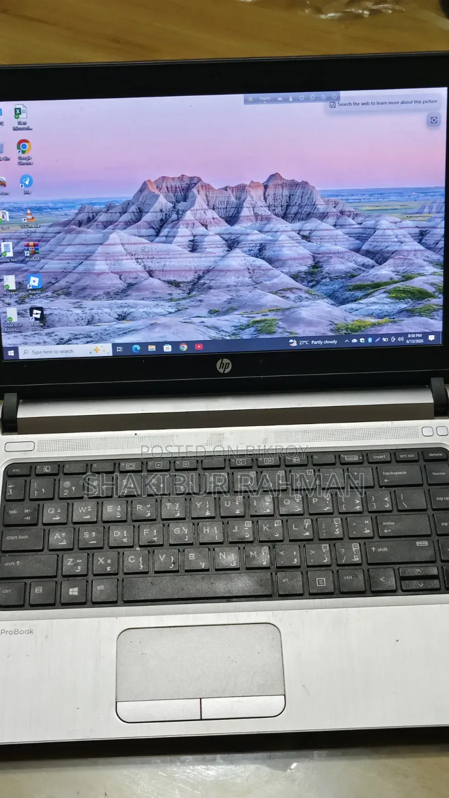Laptop HP ProBook 430 G3 16GB Intel Core I5 HDD+SSD 1T