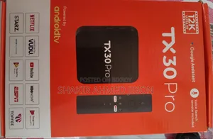 Tx30 Pro Android Tv Box Ram 16 Gb and Storage 256 Gb( Fresh Condition)