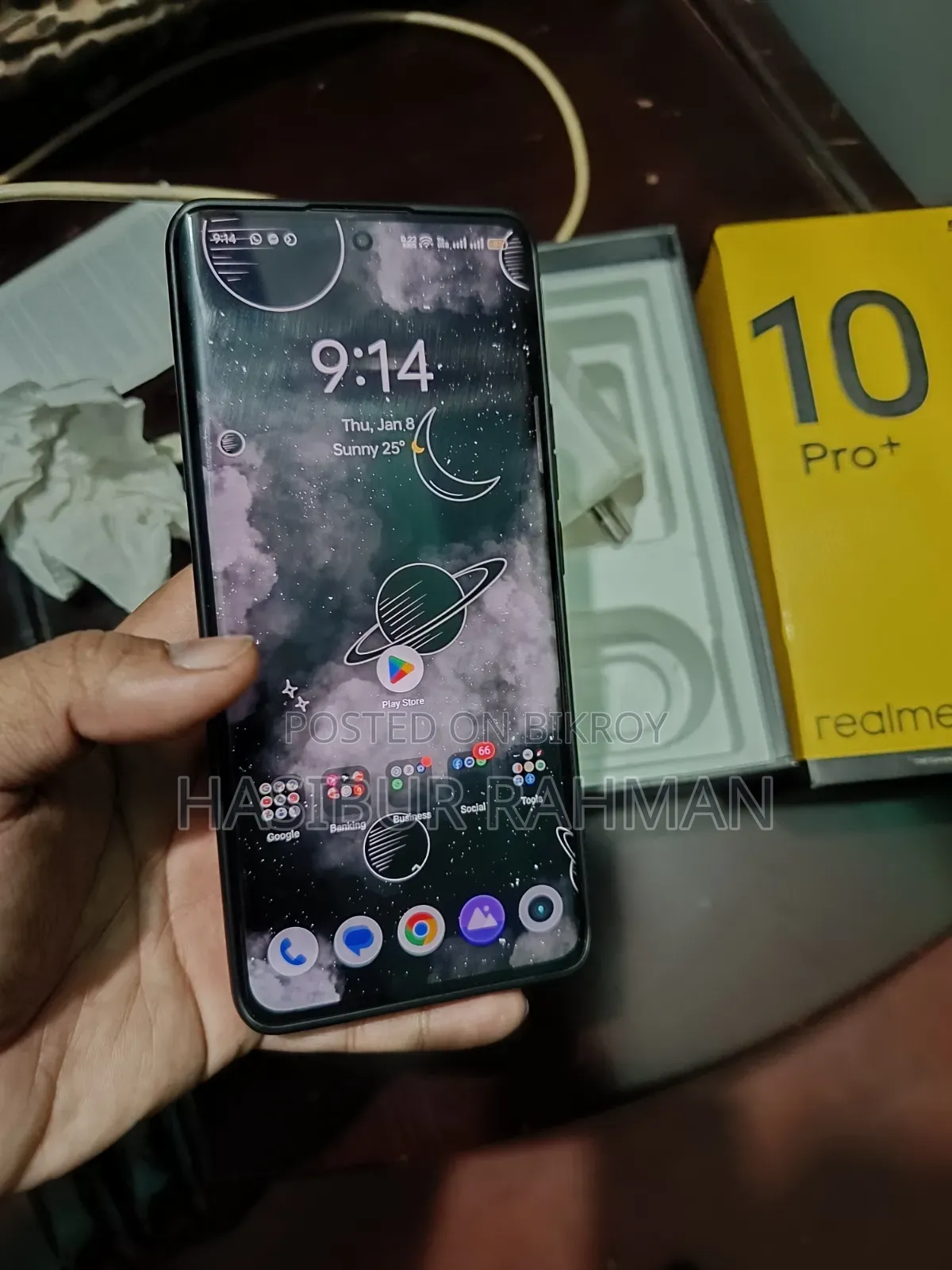 Realme 10 Pro+ 128 GB Black