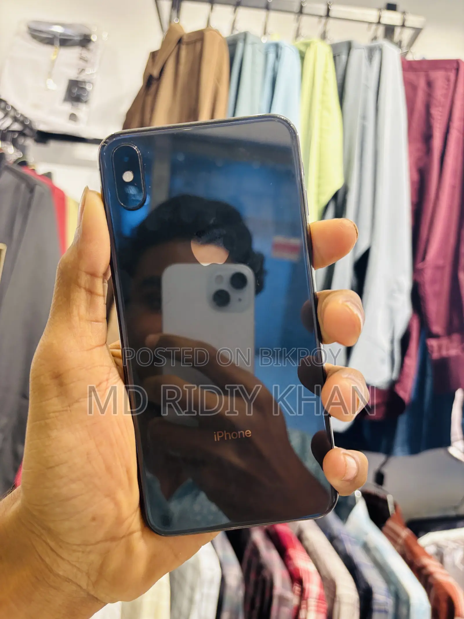 অ্যাপল আইফোন এক্সএস ম্যাক্স ২৫৬ জিবি নীল