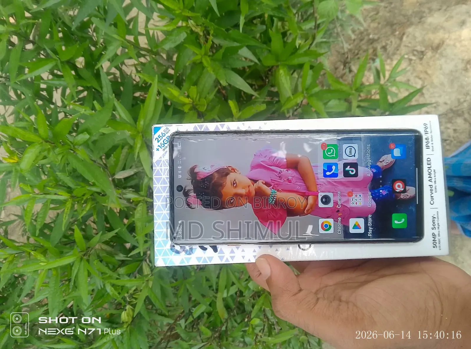 Tecno Camon 40 256 GB Blue