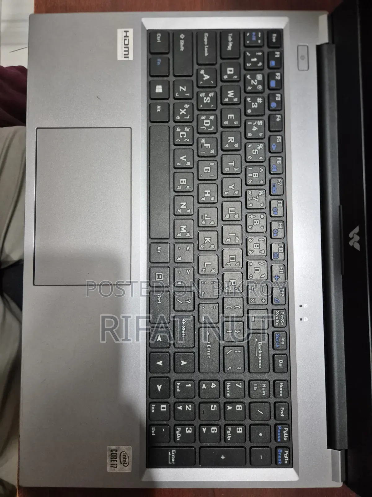 Laptop 4GB Intel Core I7 HDD 1TB