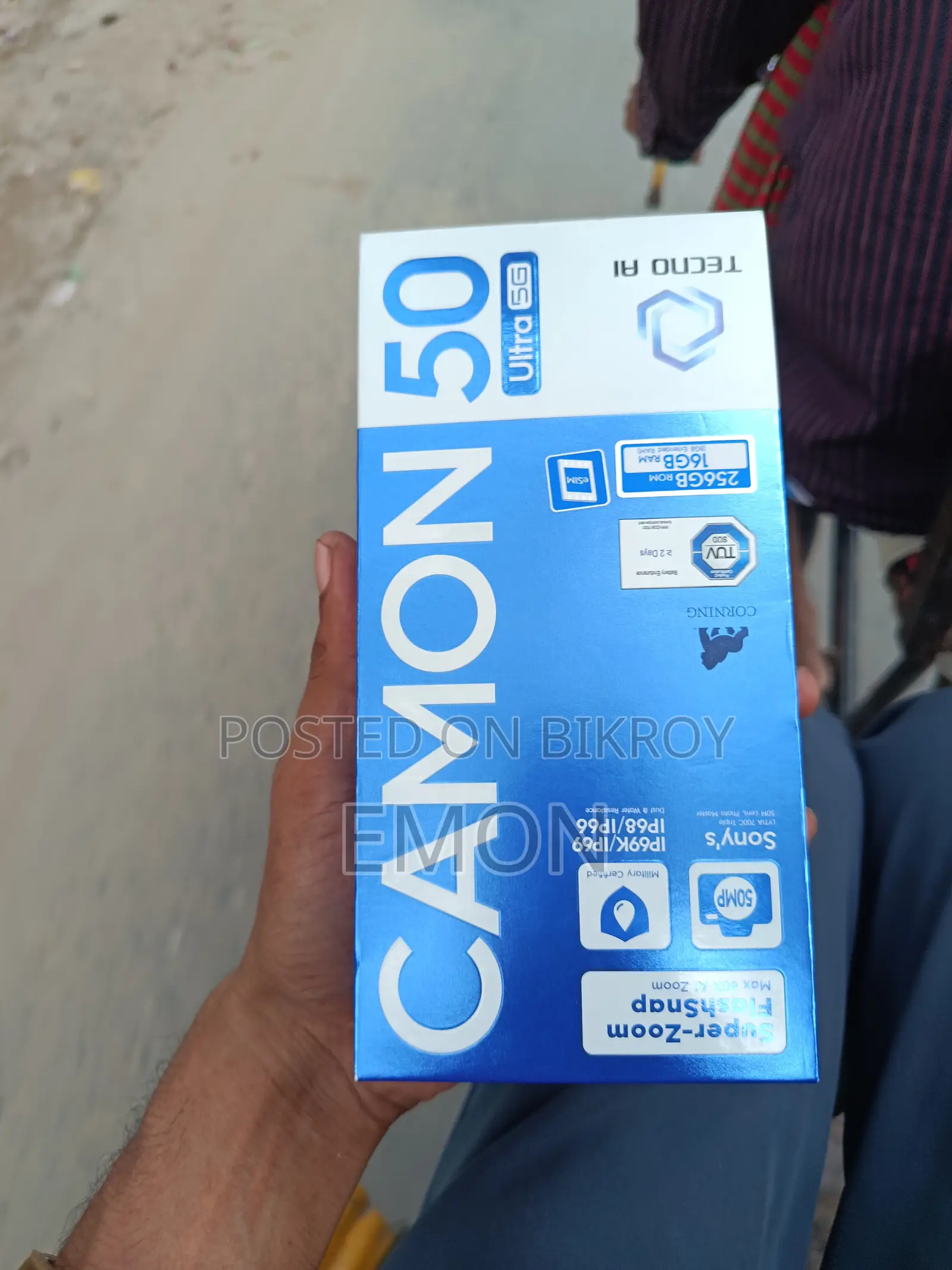Tecno Camon 50 Ultra 256 GB Black
